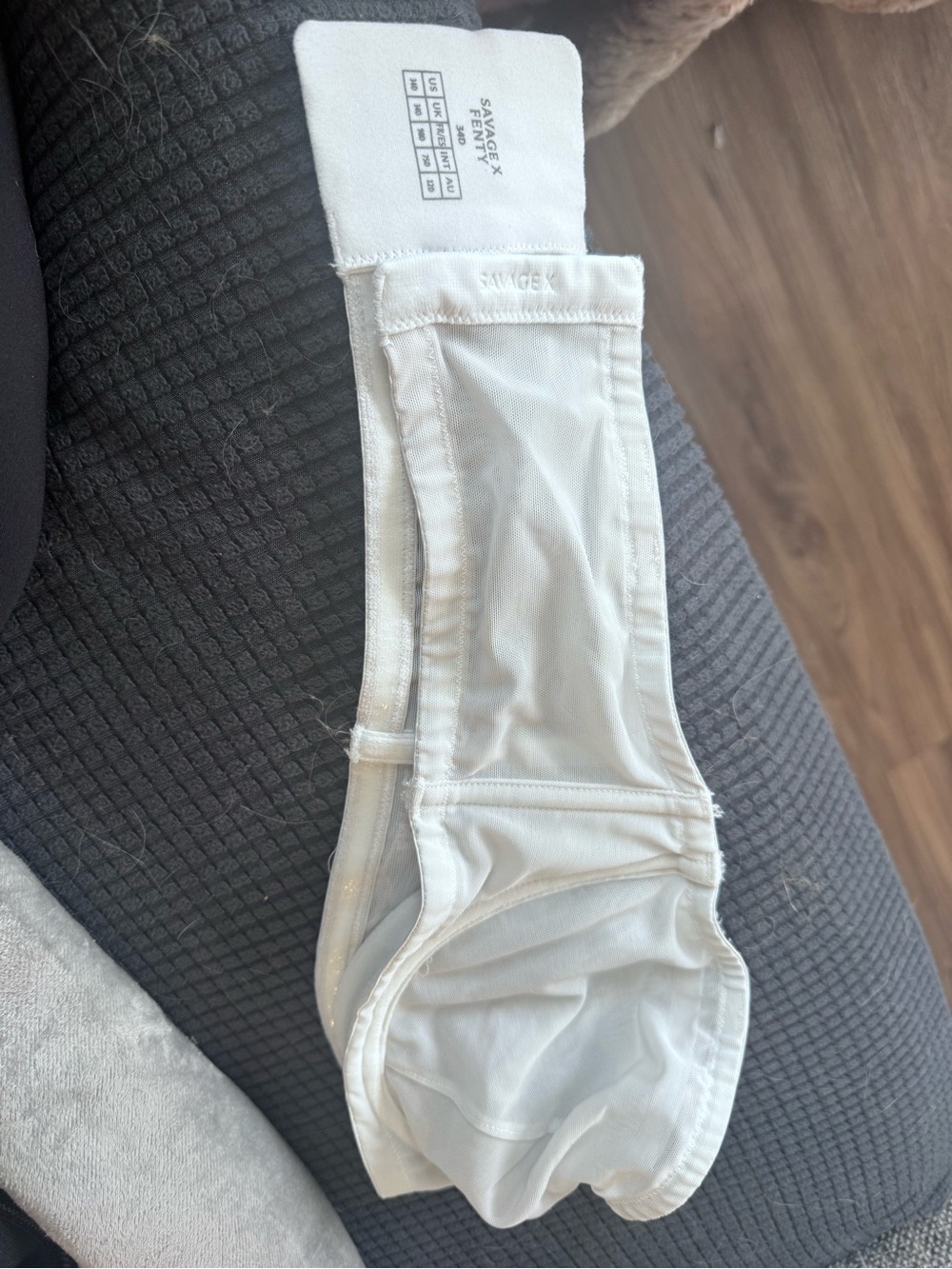 Savage X Fenty White Wireless Bra